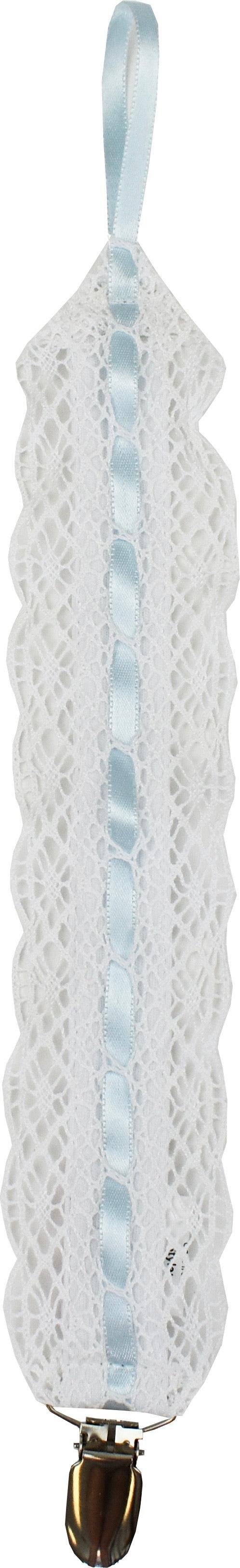 Lullaby Set- Pacifier Clip Pink, White, or Blue - shopnurseryrhymes