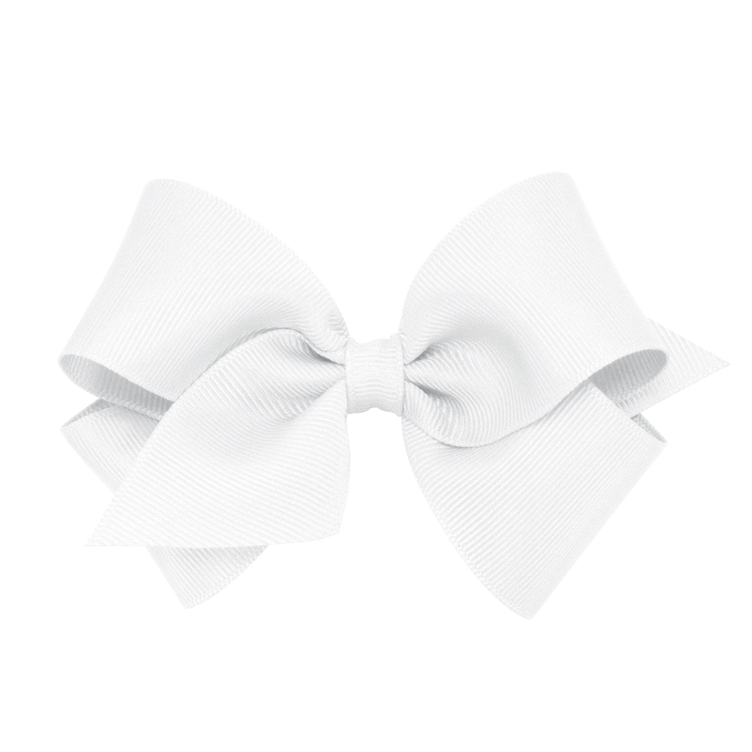 Wee Ones Small Solid Grosgrain Basic Bow - shopnurseryrhymes