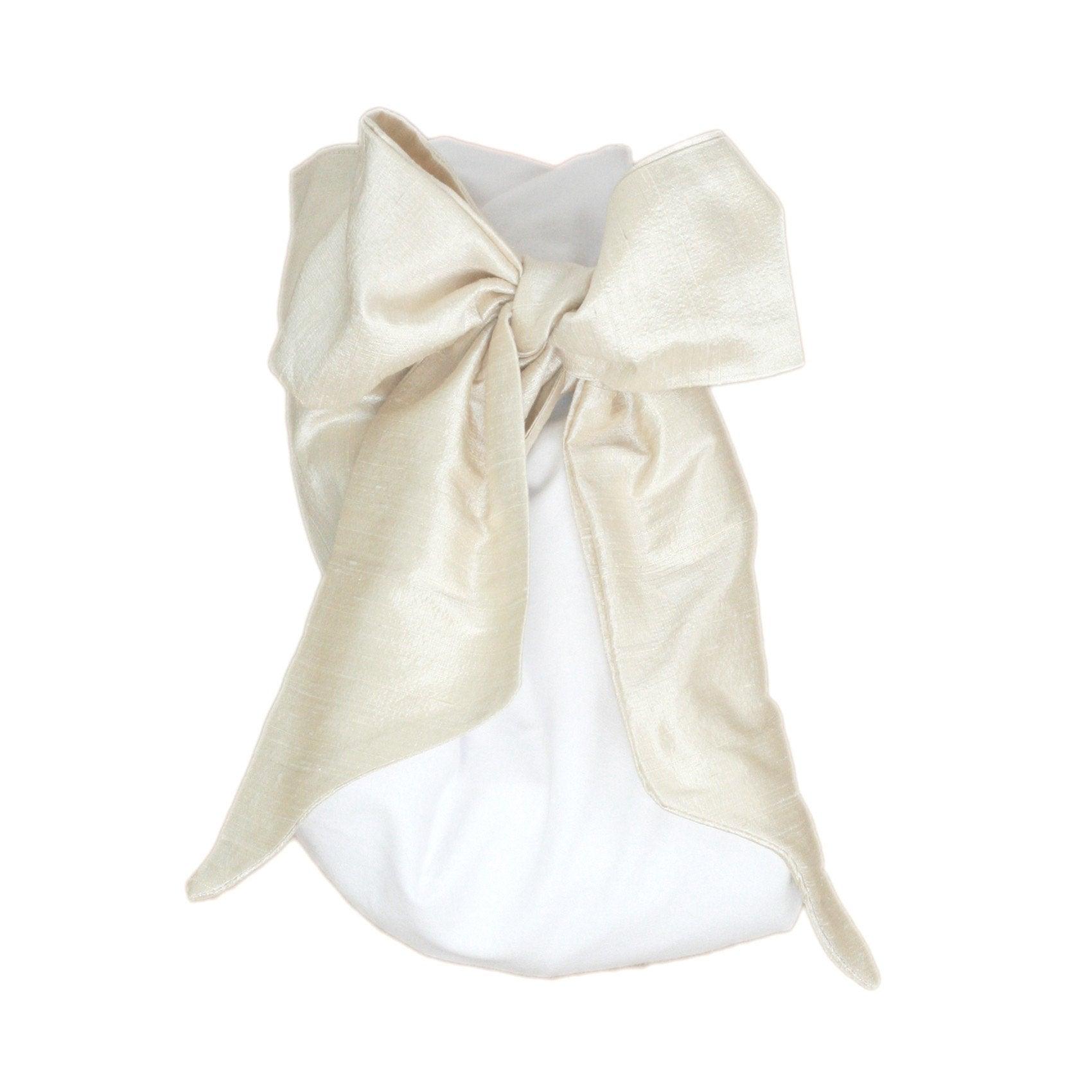 Beaufort Bonnet Bow Swaddle Silk - shopnurseryrhymes