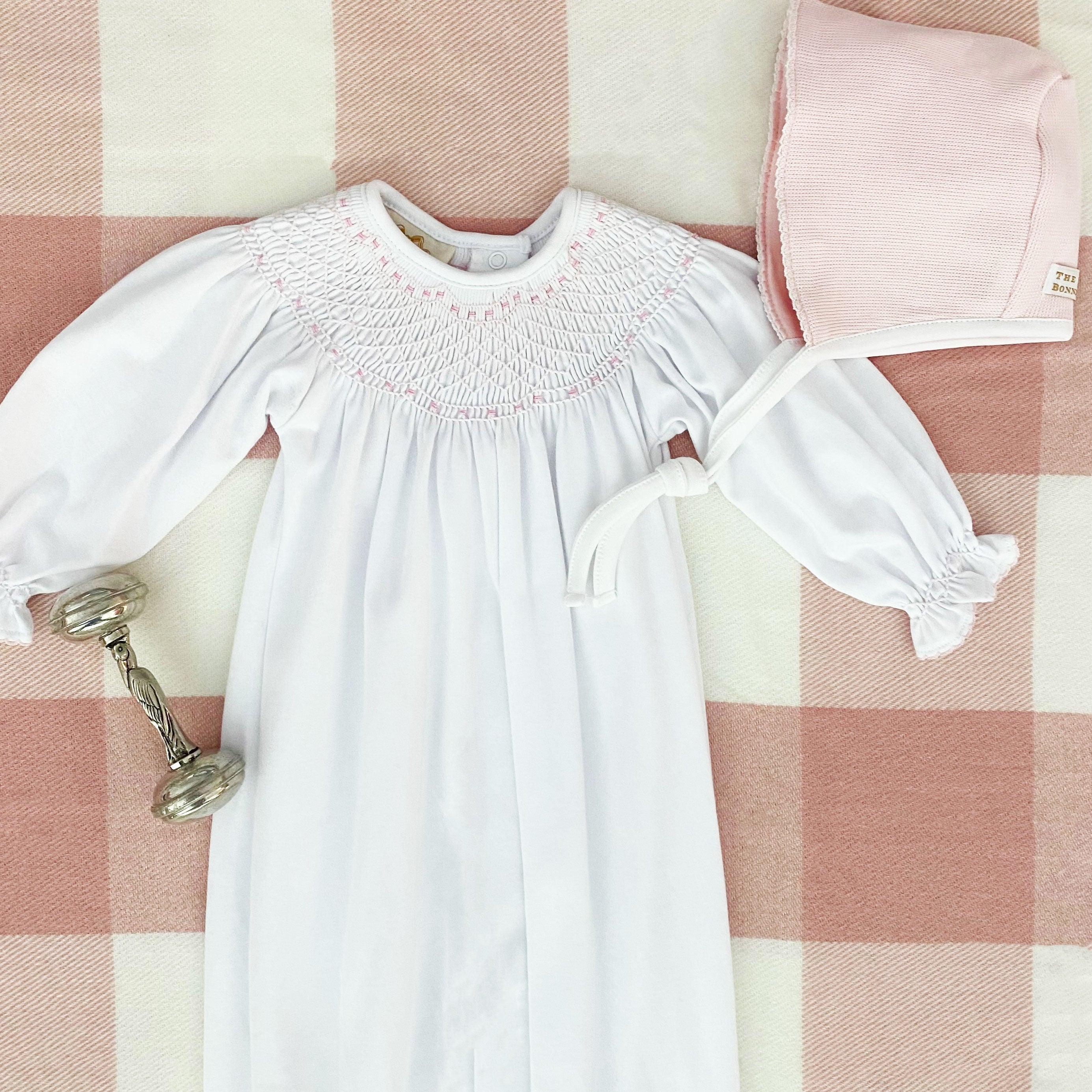 Beaufort Bonnet Bundle Me Bonnet, Palm Beach Pink - shopnurseryrhymes