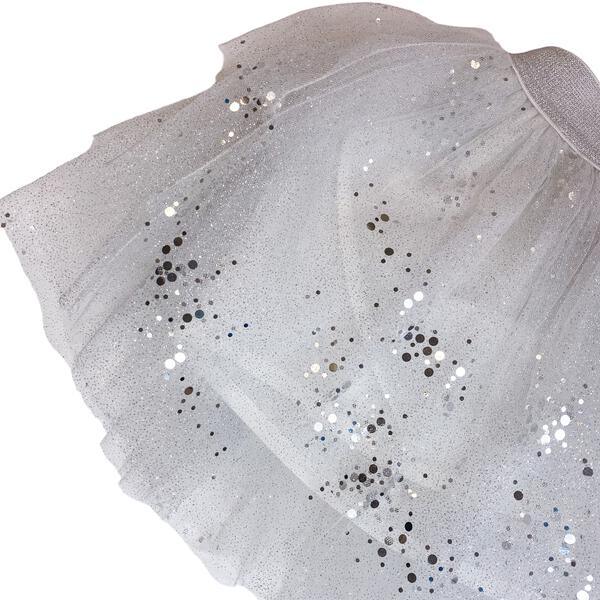 Doe A Dear Silver Dots Tutu Skirt - shopnurseryrhymes