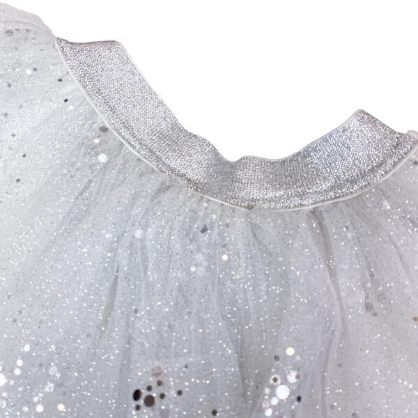 Doe A Dear Silver Dots Tutu Skirt - shopnurseryrhymes