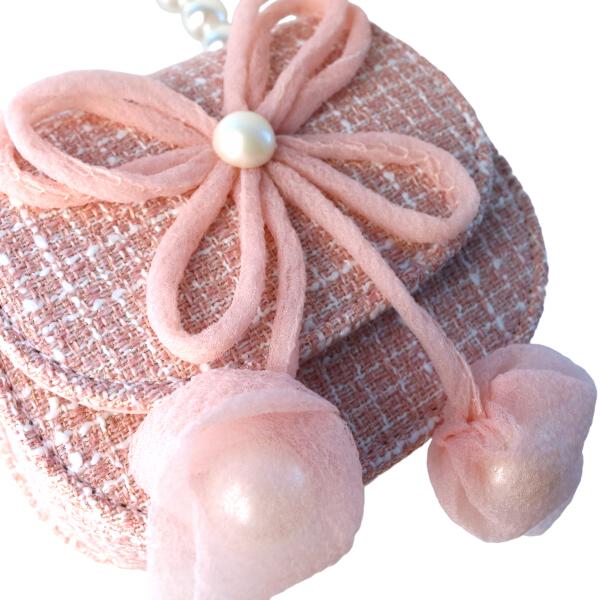 Doe A Dear Bowtie Tweed Purse