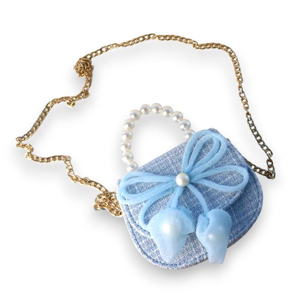 Doe A Dear Bowtie Tweed Purse