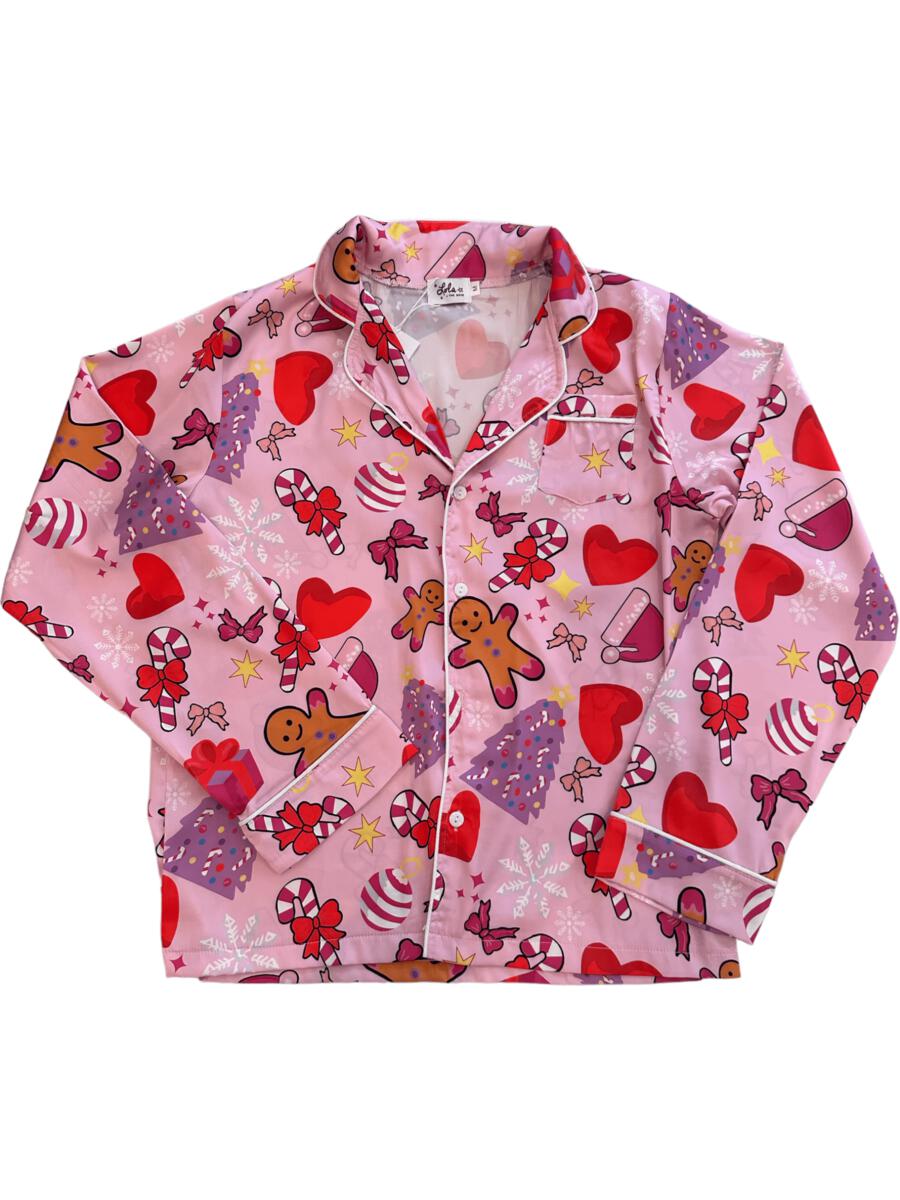 Lola & The Boys Lola's Christmas Silky Set