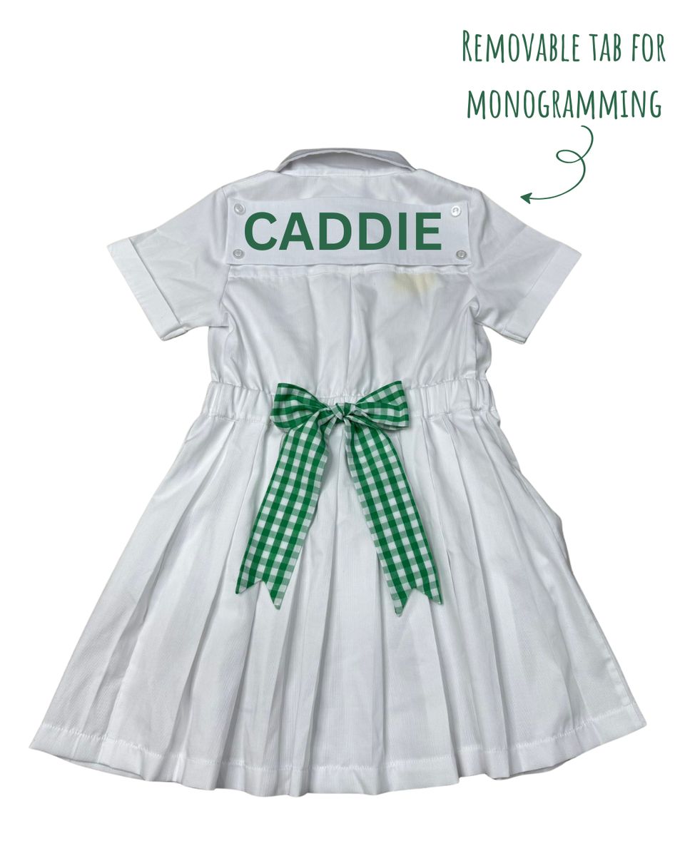 Whimsy Bay One the Green Skirted Caddie Dress