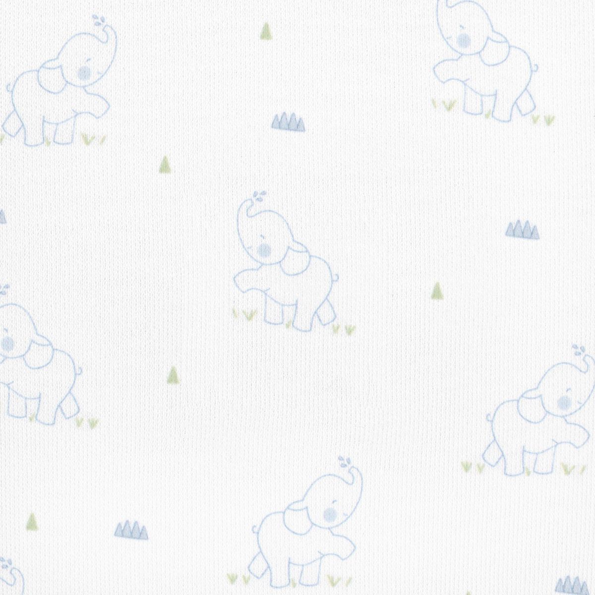 LydaBaby Baby Elephant Zipper Footie