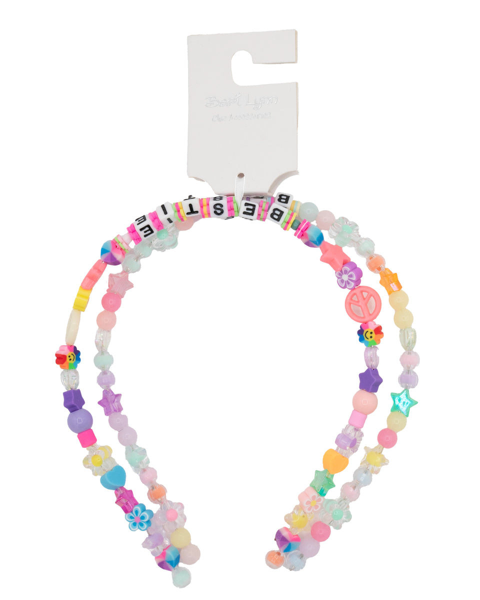 Bari Lynn Charm Bead Headband