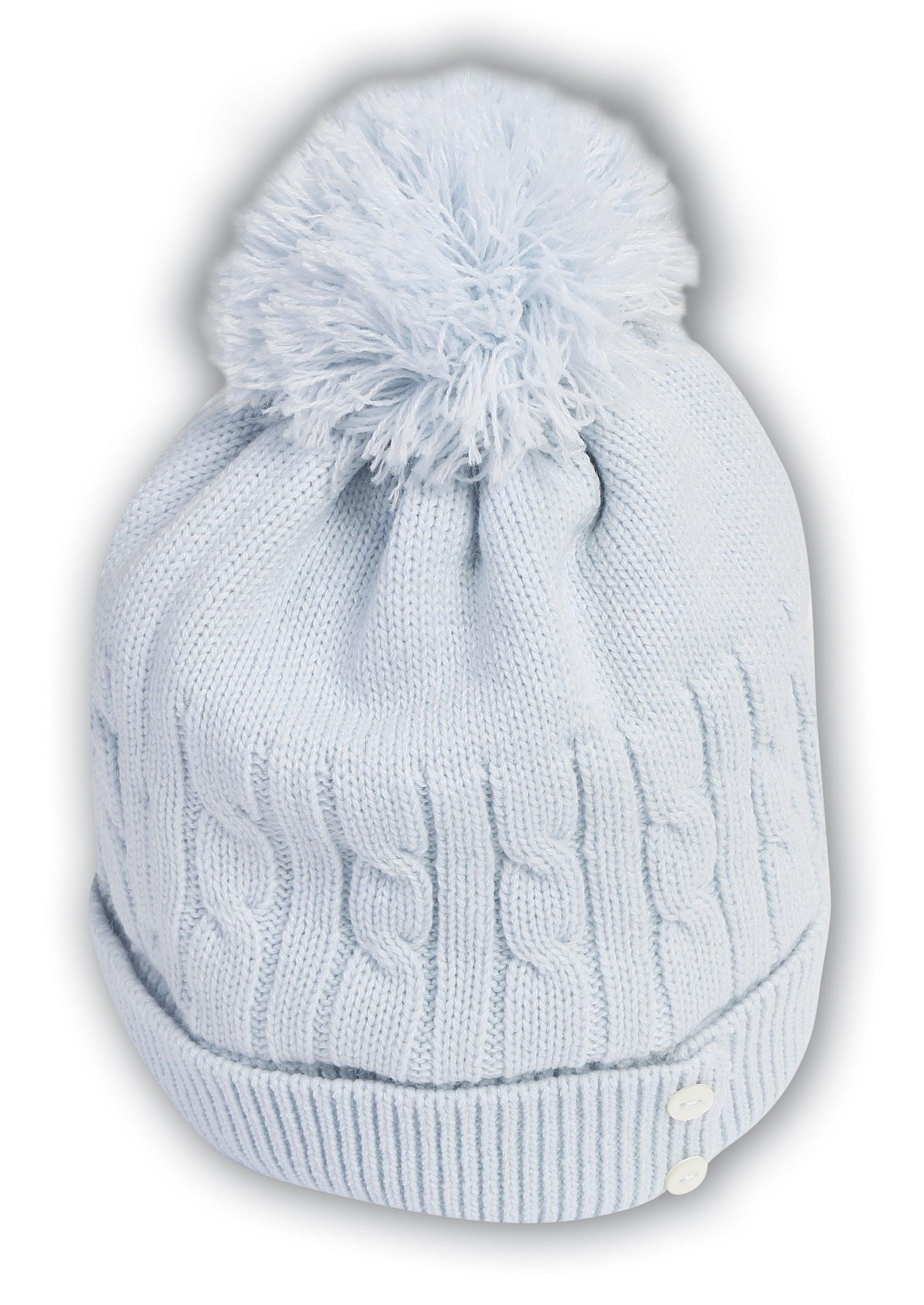 Sarah Louise Blue Winter Hat - shopnurseryrhymes