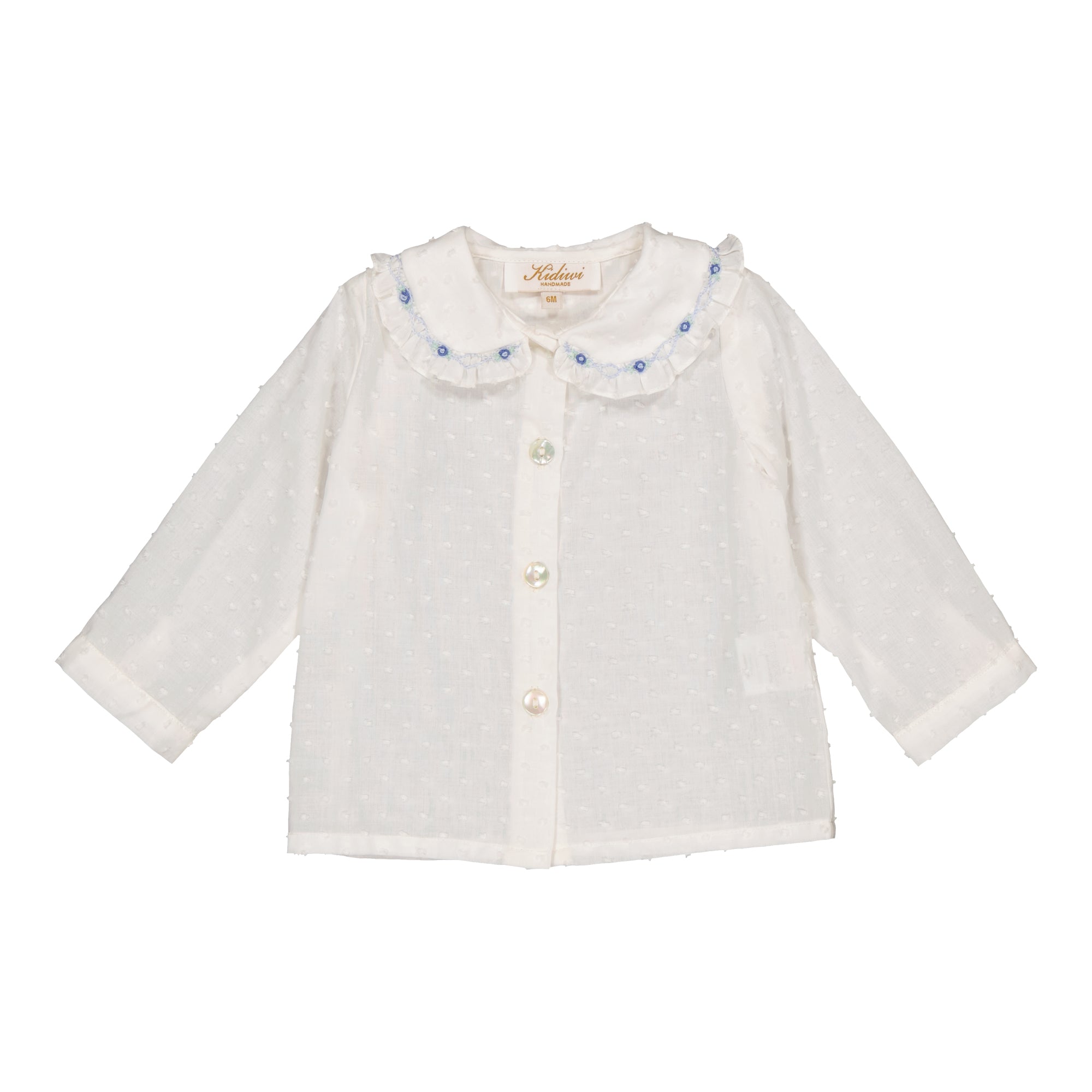 Kidiwi Lorena Blouse with Bobbie Smocked Baby Bloomers