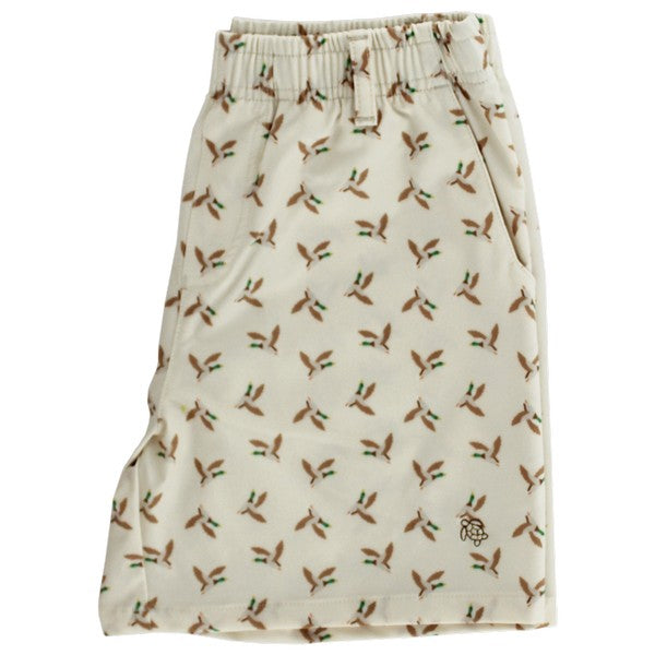 Bailey Boys Dock Printed Performance Short, Ducks