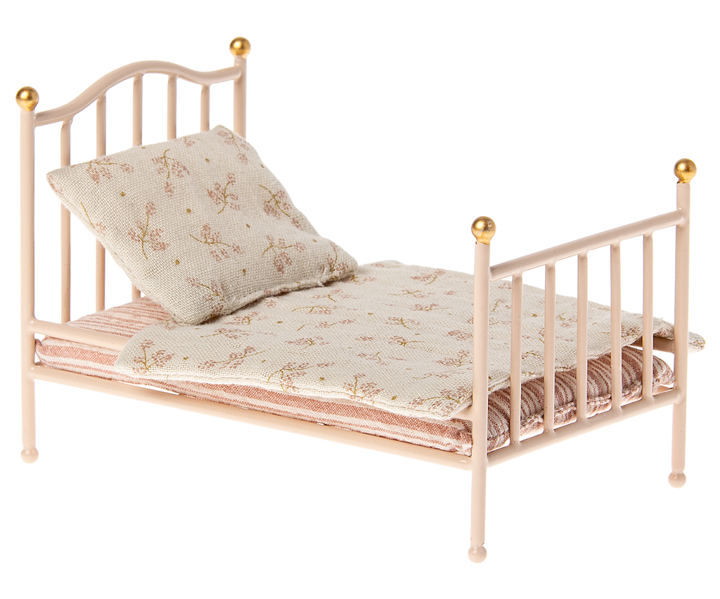 Maileg Vintage Bed, Rose