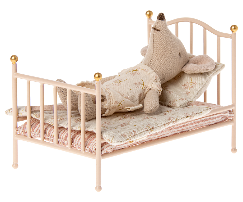 Maileg Vintage Bed, Rose