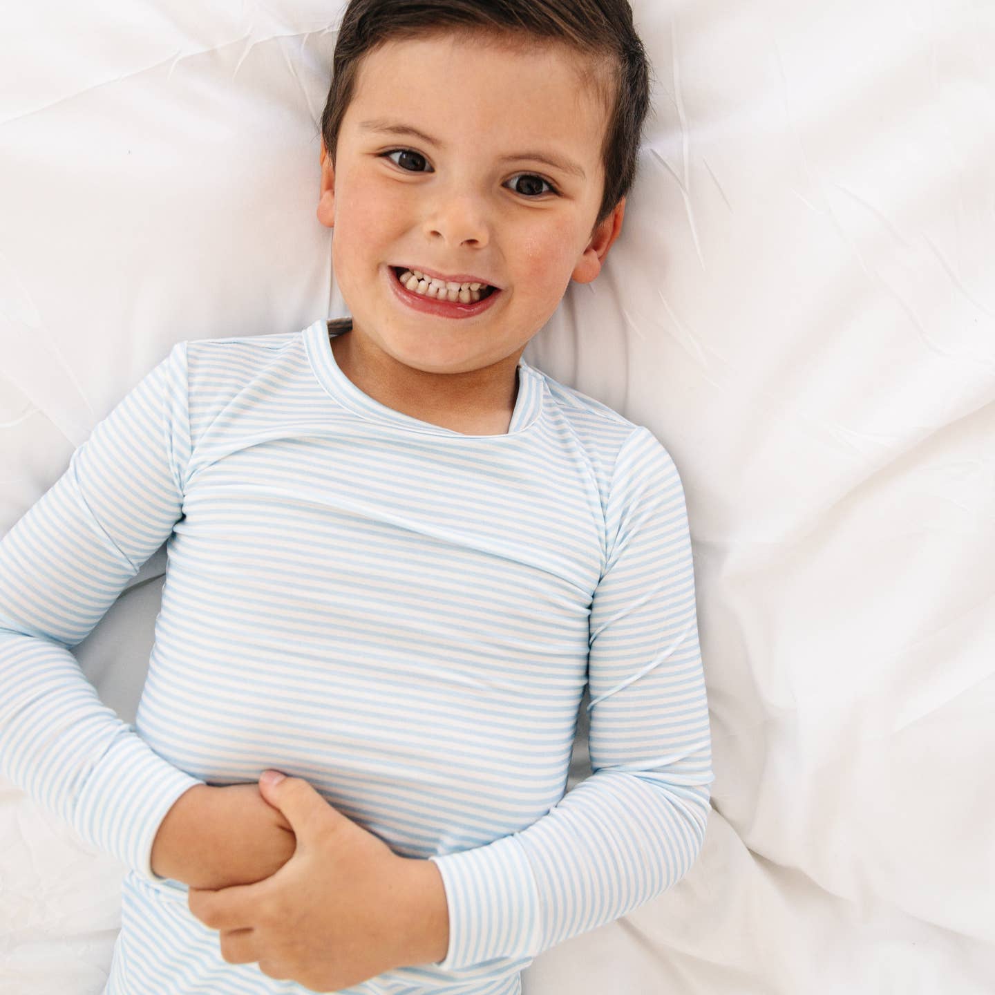 Motette Seaside Stripe Bamboo Pajama Set