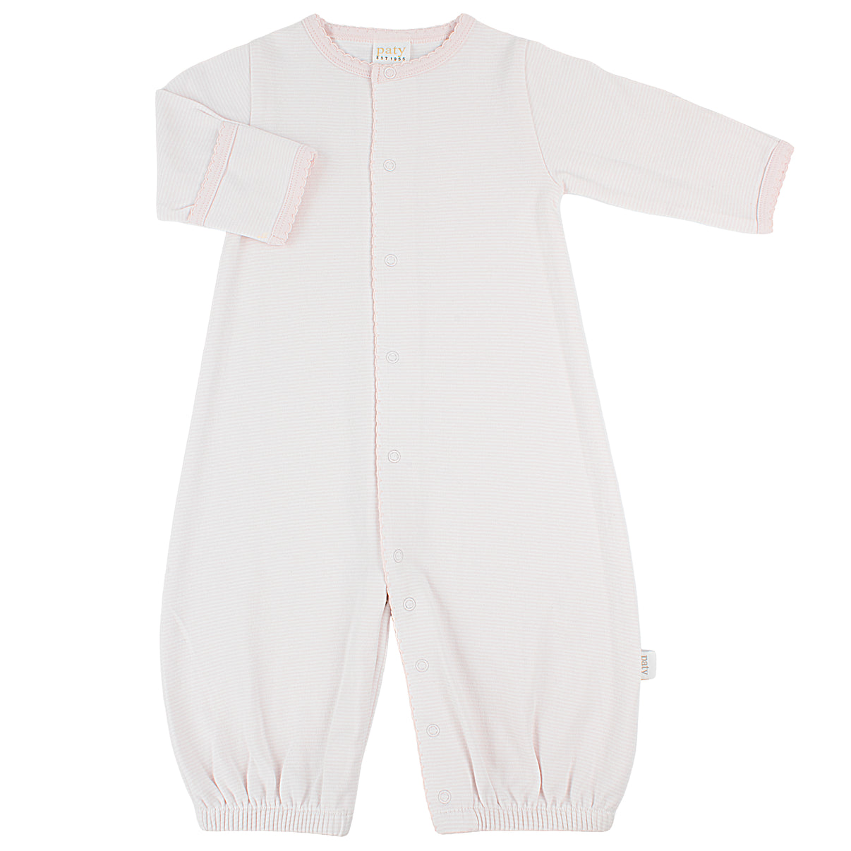 Paty Organic Cotton Striped Converter Gown