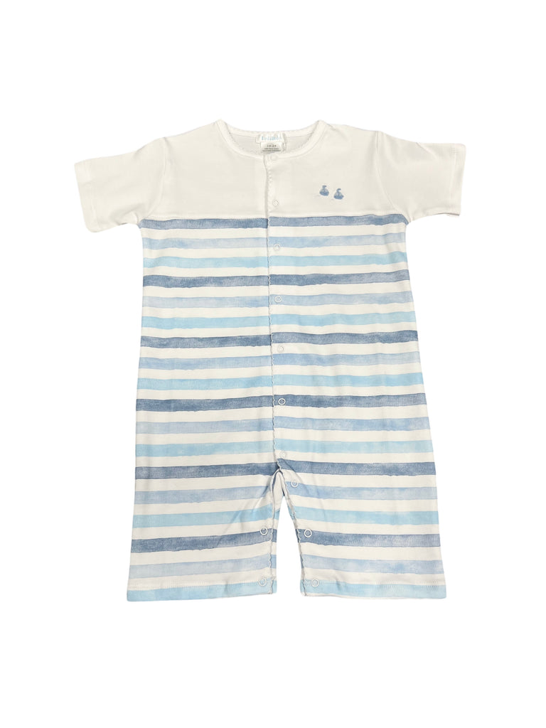 LydaBaby Watercolor Lines Romper