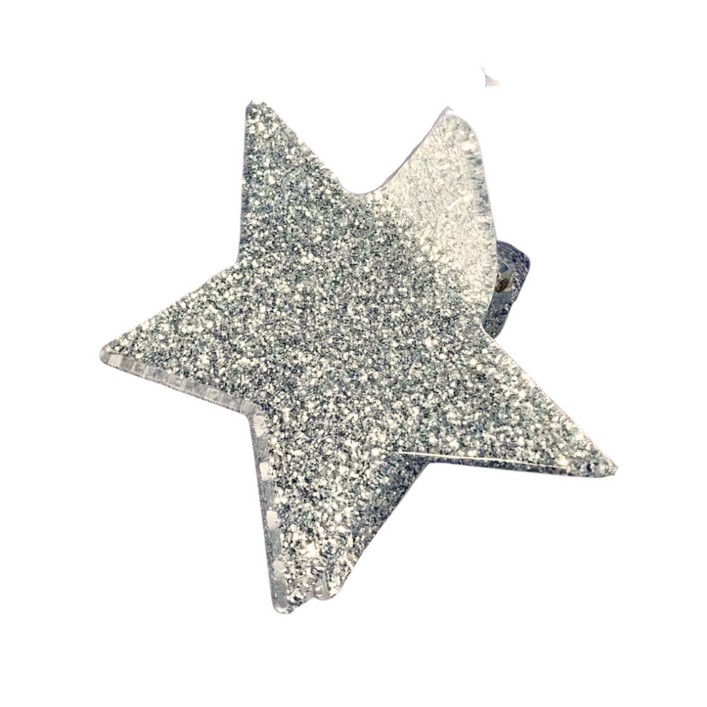 Fun Fety Single Glitter Star Claw Clip