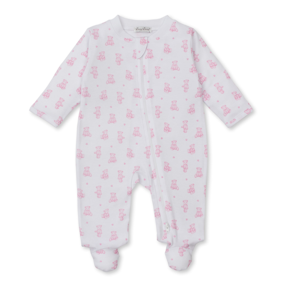 Kissy Kissy Teddy Bears Footie