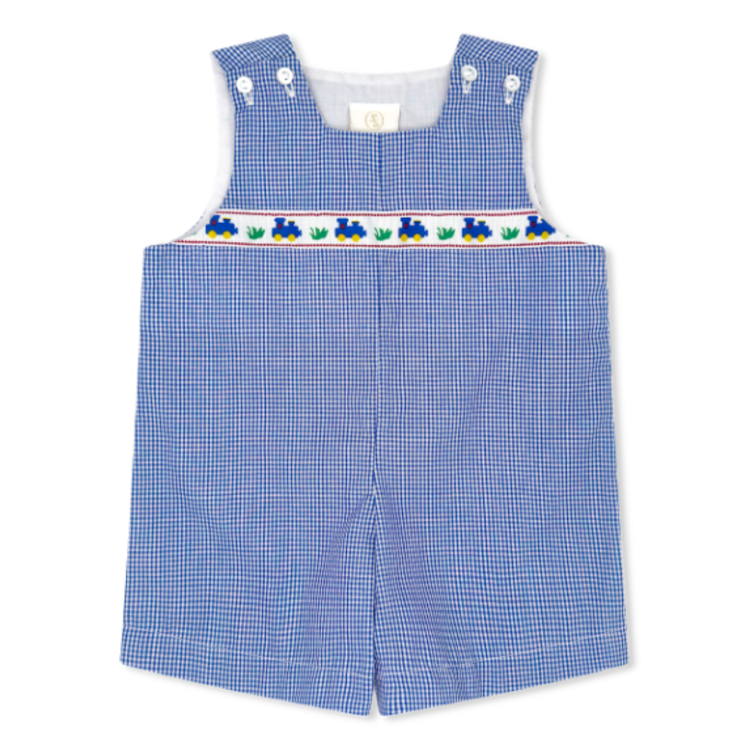 Lullaby Set Ethan Jon Jon, Train Embroidery