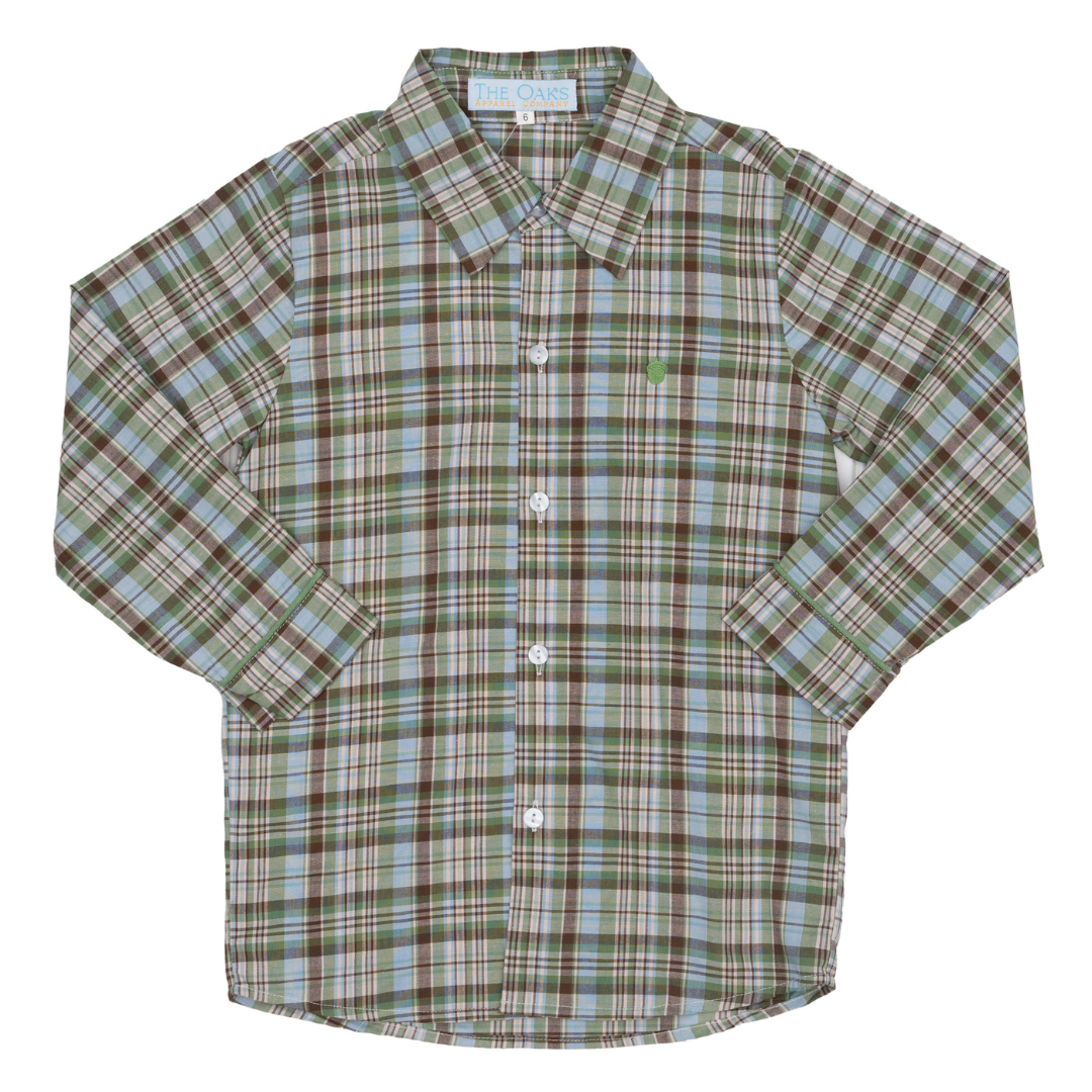 The Oaks William Greenbriar Plaid Oxford