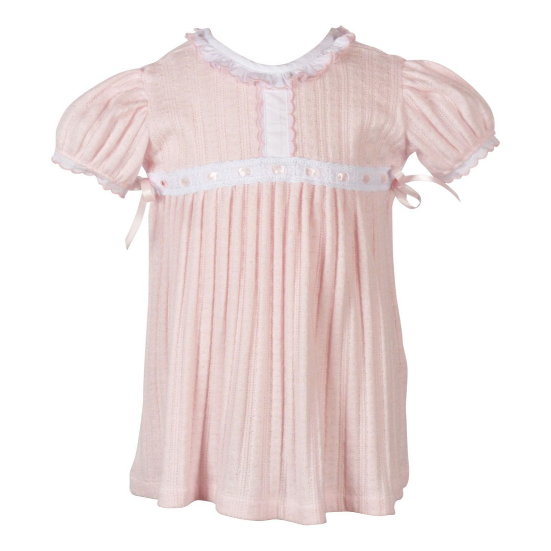Yellow Lamb Amory Dress & Diaper Cover