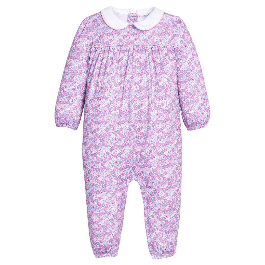 Little English Evelyn Romper, Ashbrook Floral