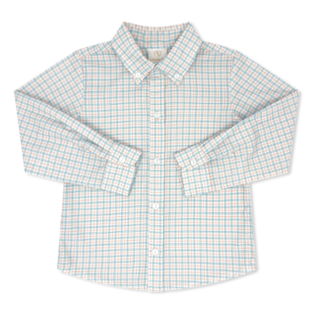 Lullaby Set Brees Button Down, Countryside Plaid