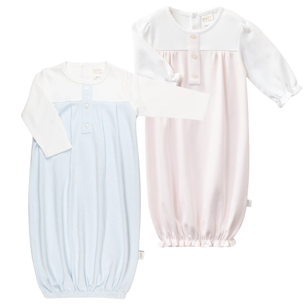 Paty Placket Gown