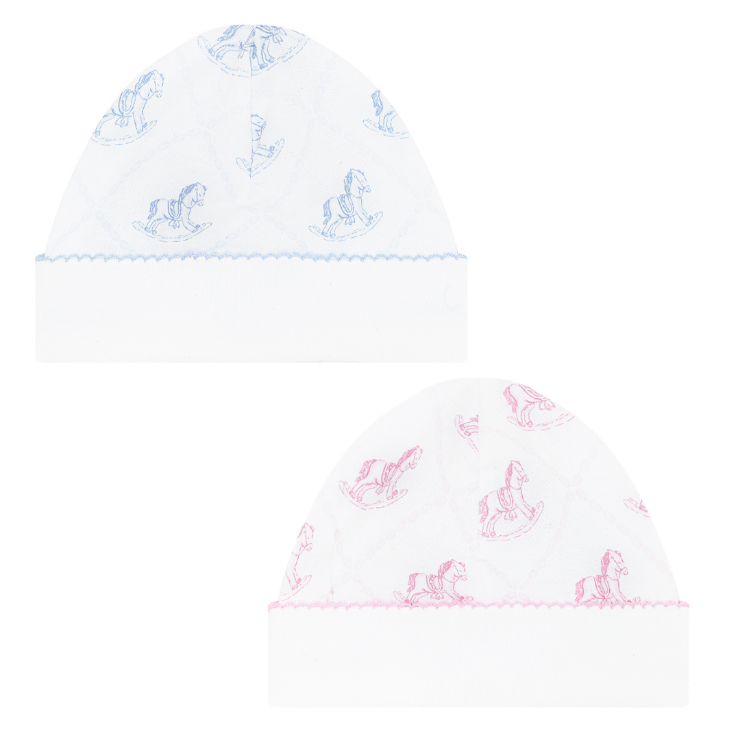 Nella Pima Blue Rocking Horse Hat