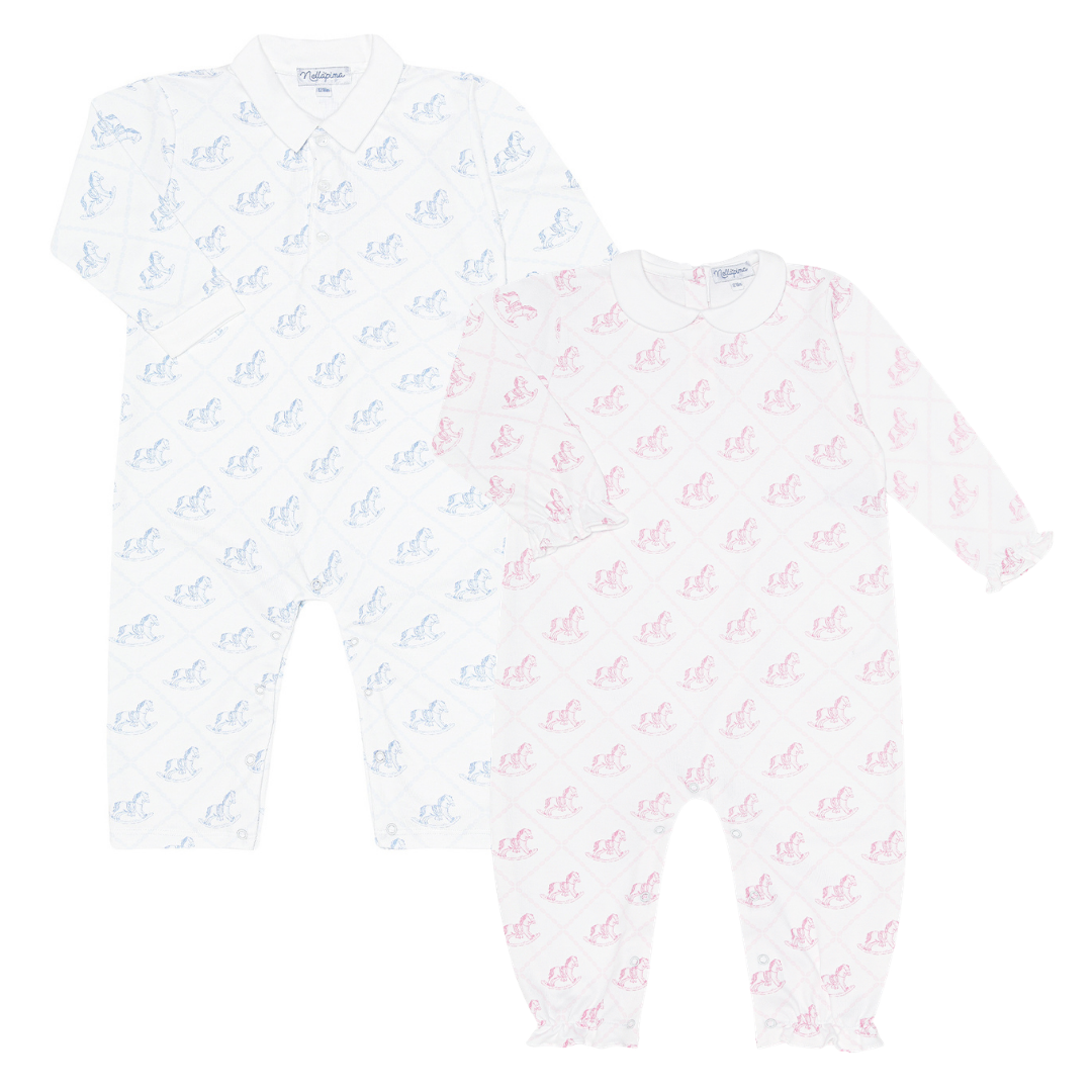 Nella Pima Rocking Horse Romper