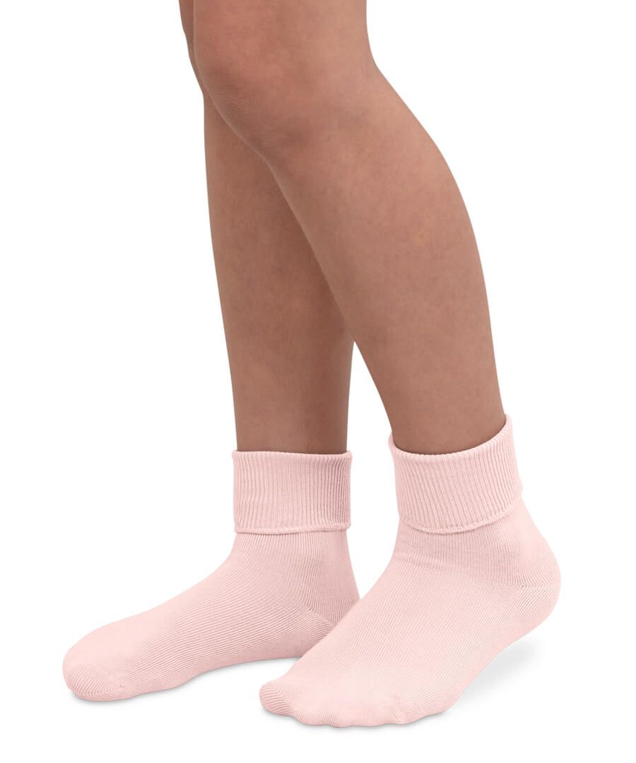 Jefferies Smooth Toe Organic Cotton Turn Cuff Socks