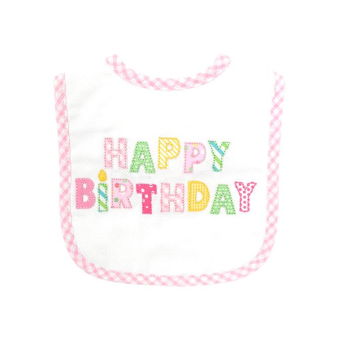 3 Martha's Happy Birthday Feeding Bib - shopnurseryrhymes