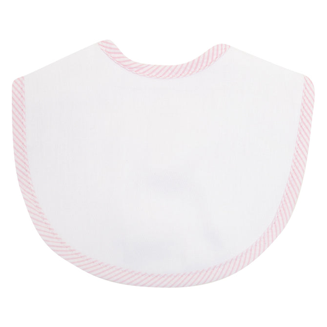 3 Martha's Seersucker Stripe Bib