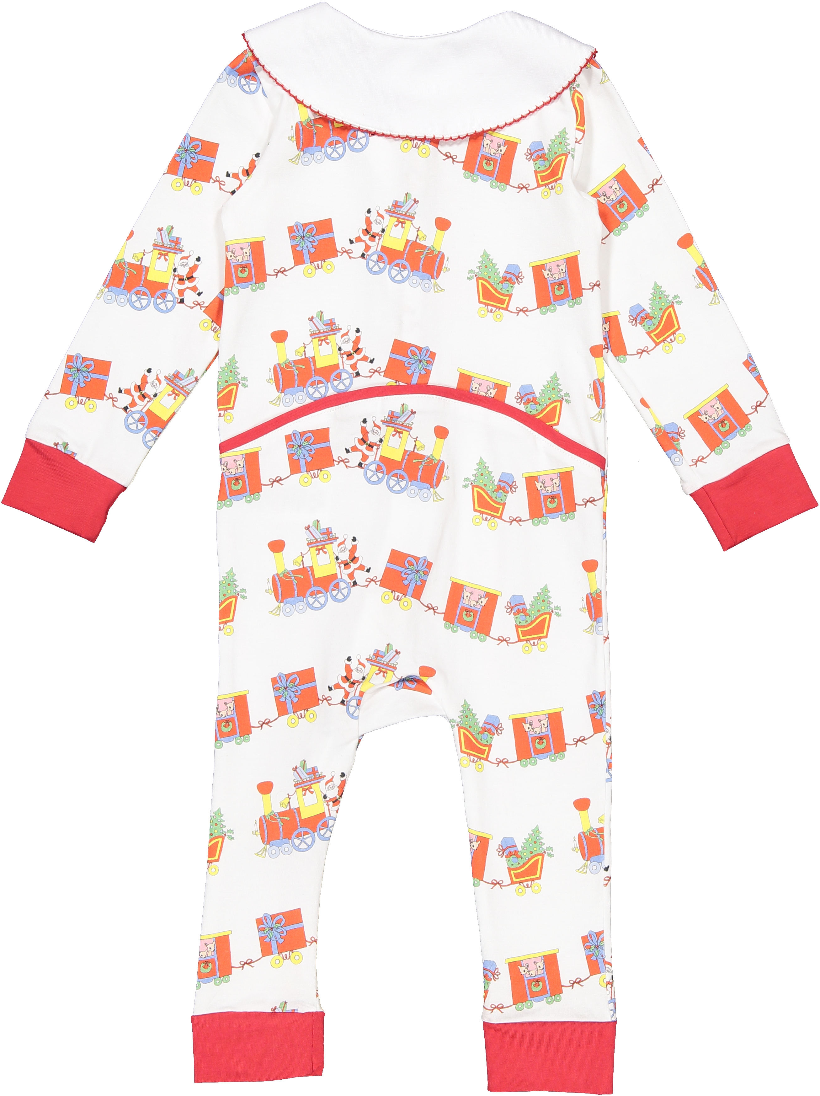 Sal & Pimenta Christmas Train Baby Pajama