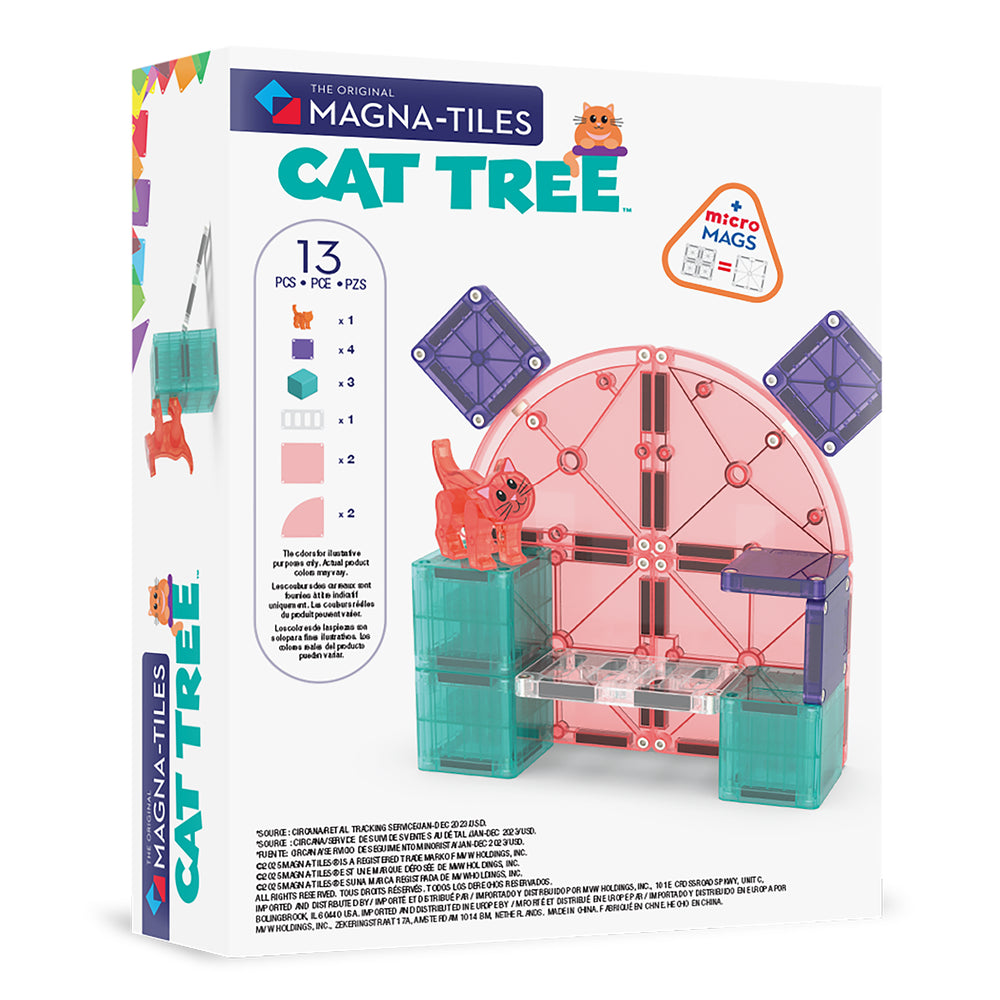 Magna-Tiles Cat Tree 13 Piece Set