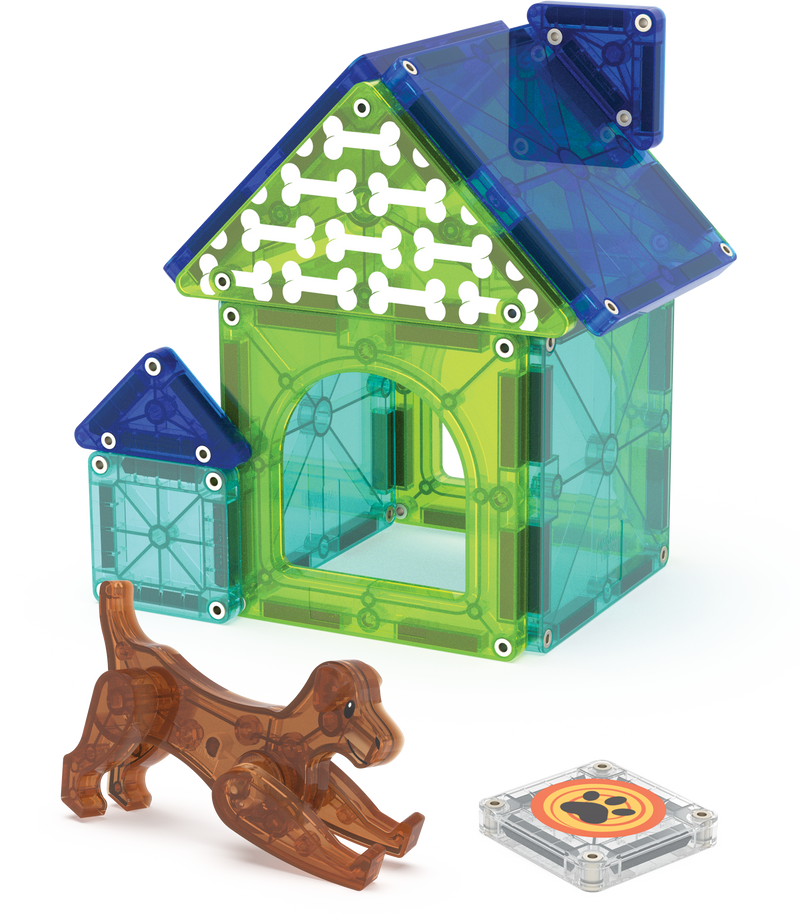 Magna-Tiles Dog House 13 Piece Set