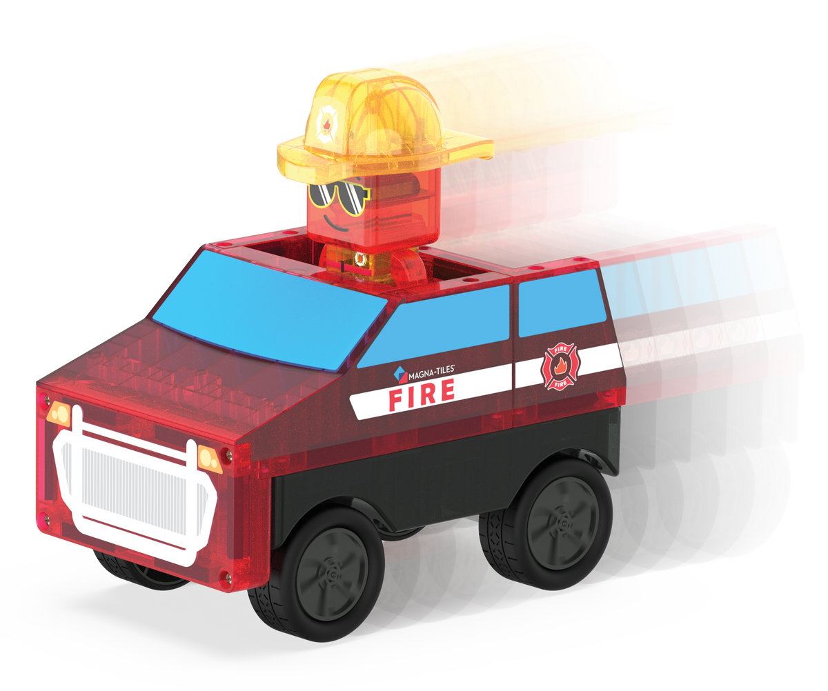 Magna-Tiles Fire Rescue, 27 Piece Set