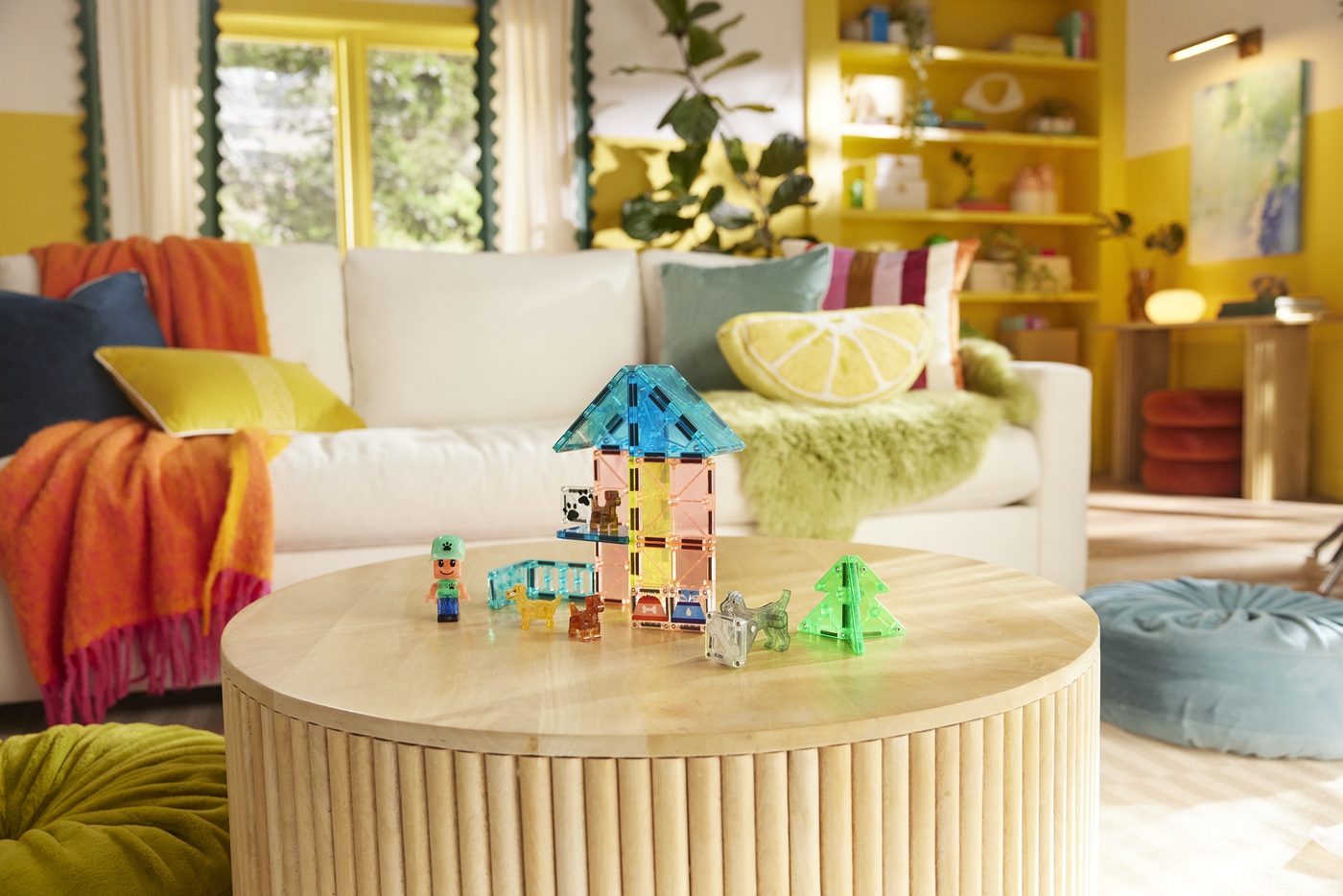 Magna-Tiles Puppy Park 13 Piece Set