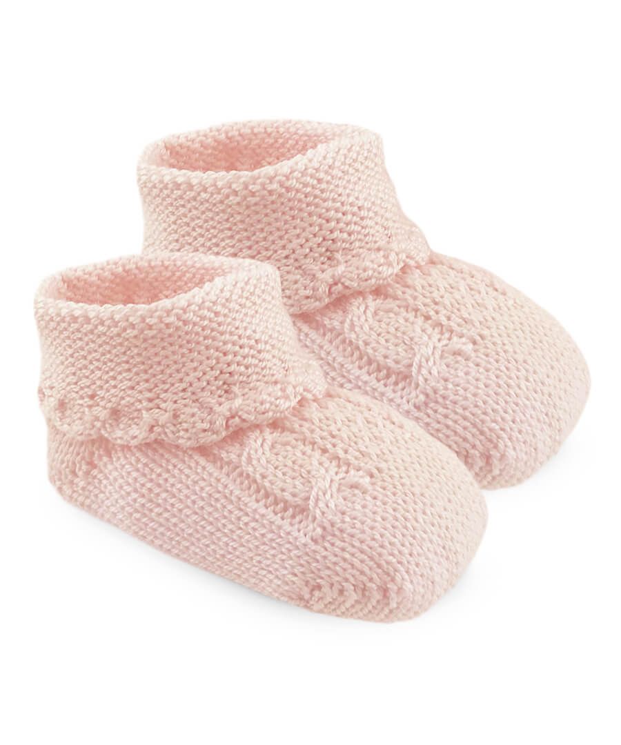 Jefferies Baby Cable Booties