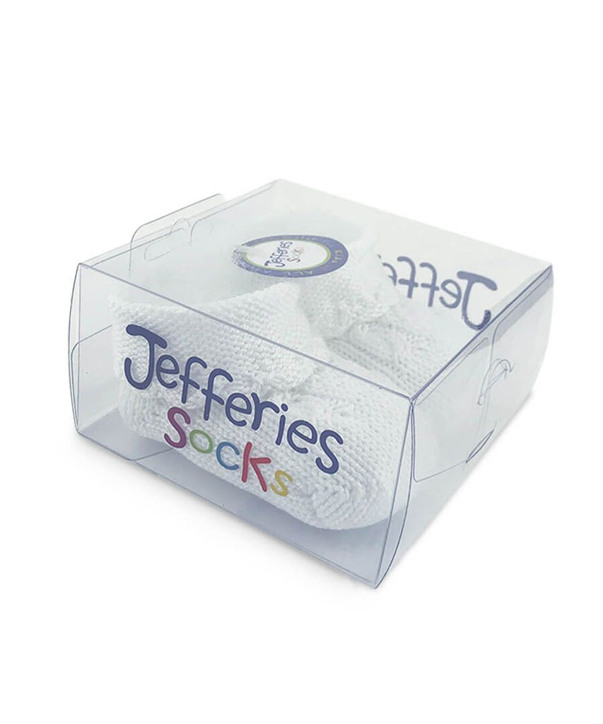 Jefferies Baby Cable Booties