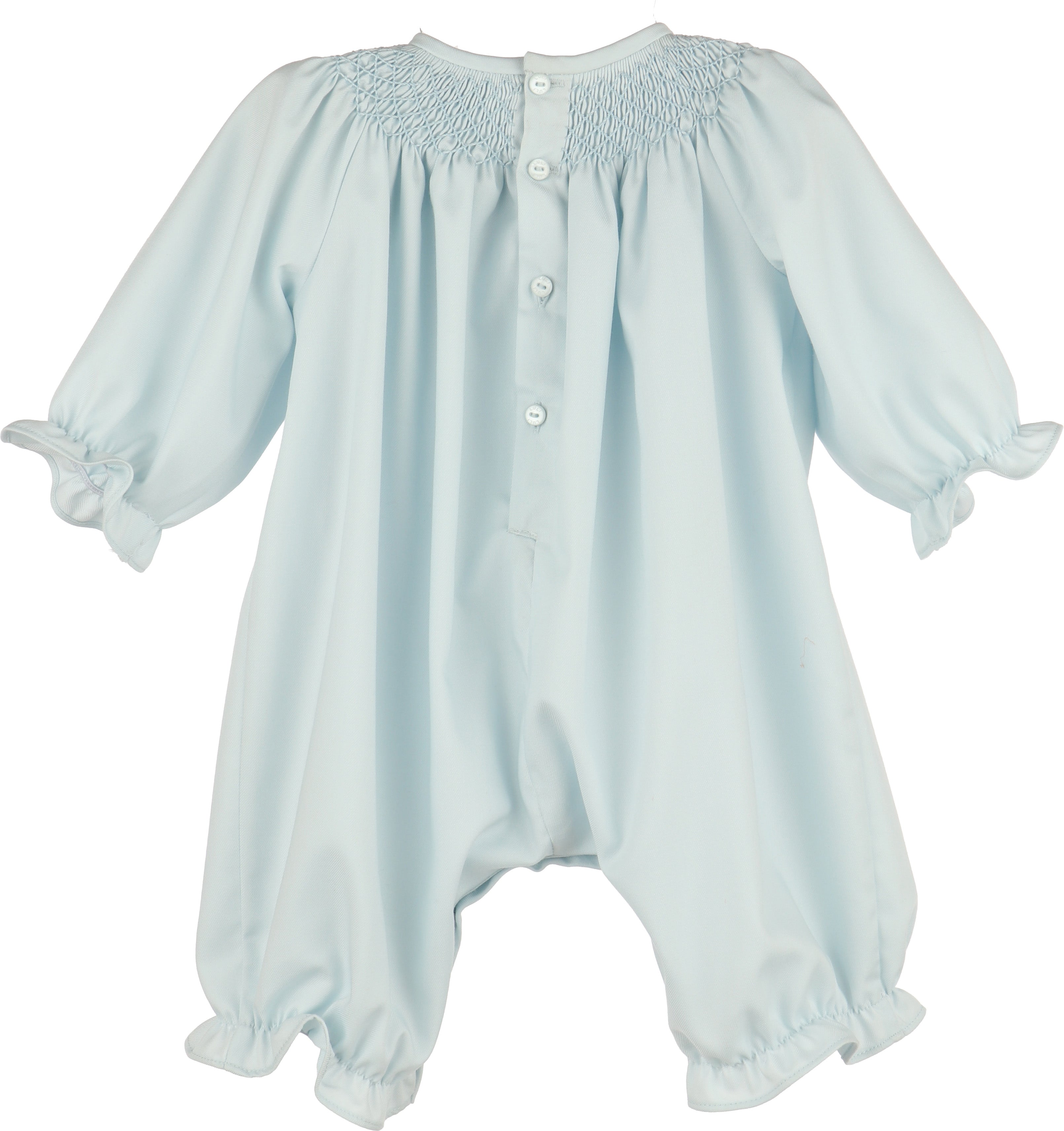 Luli & Me Welcome Home Waves Smock Bubble, Blue