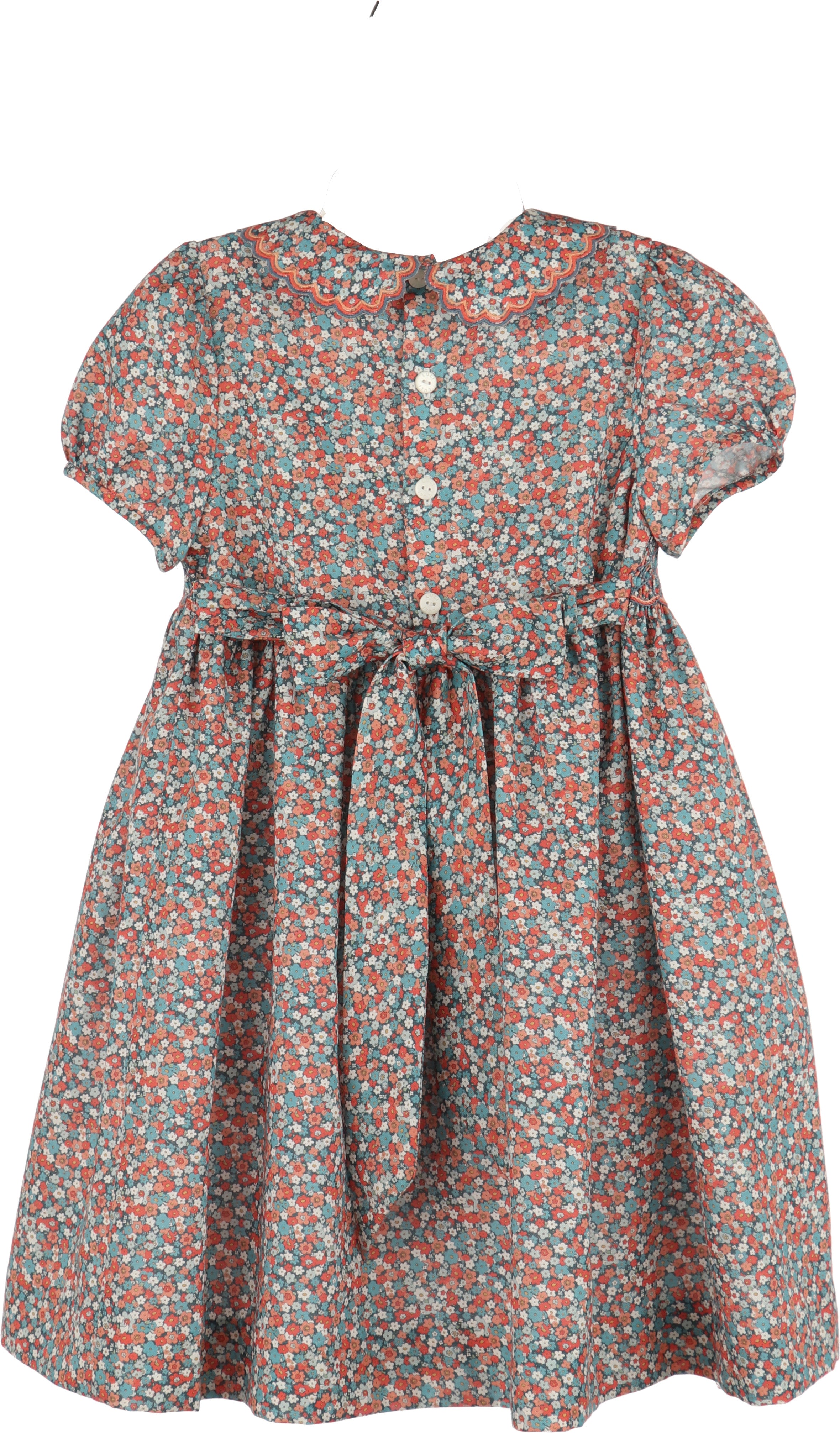 Luli & Me Floral Vintage Dress
