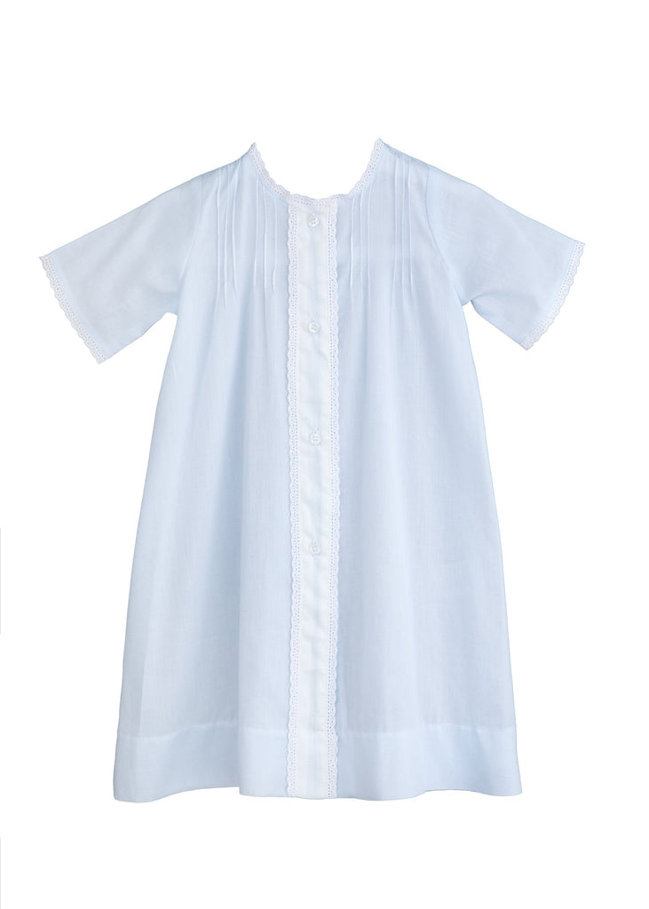 Lenora Baby Classic Cotton Daygown, Blue