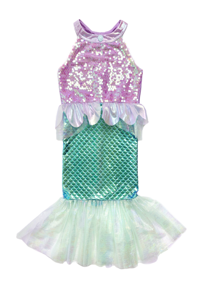 Creative Education Misty Mermaid Dress, Pink/Blue