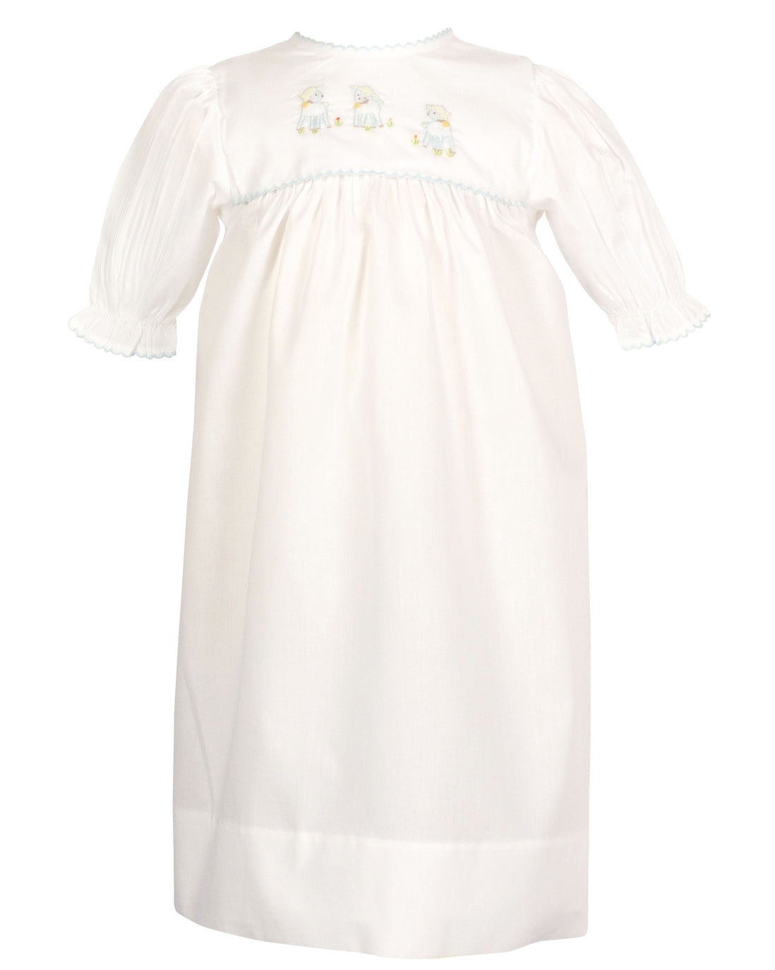 Yellow Lamb Lambikins Woven Daygown