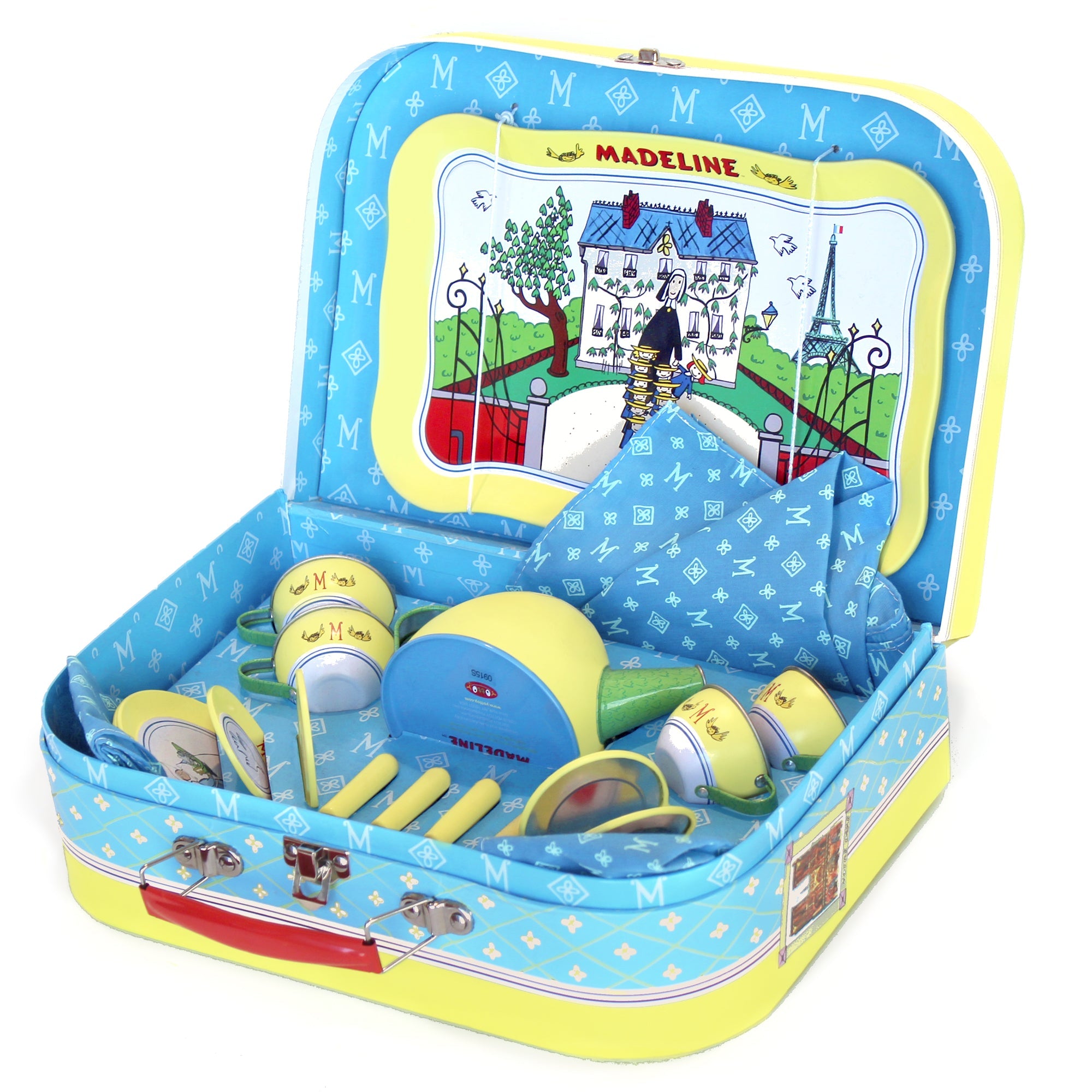 Yottoy Classic Madeline Tin Tea Set Toy