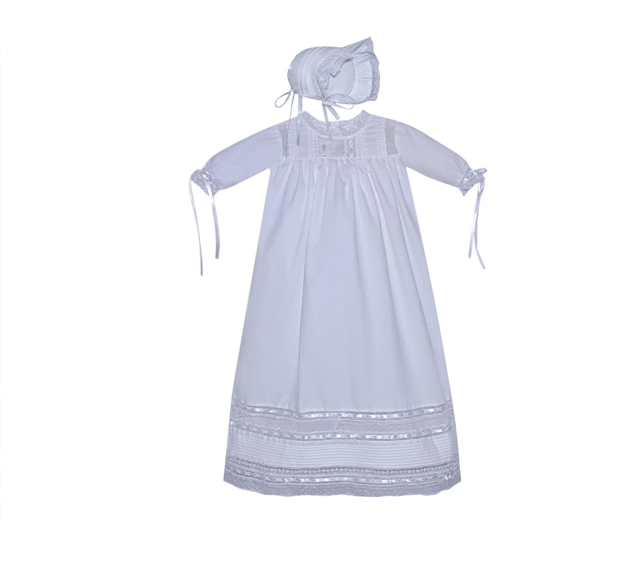 Baby Sen White Reilly Christening Gown