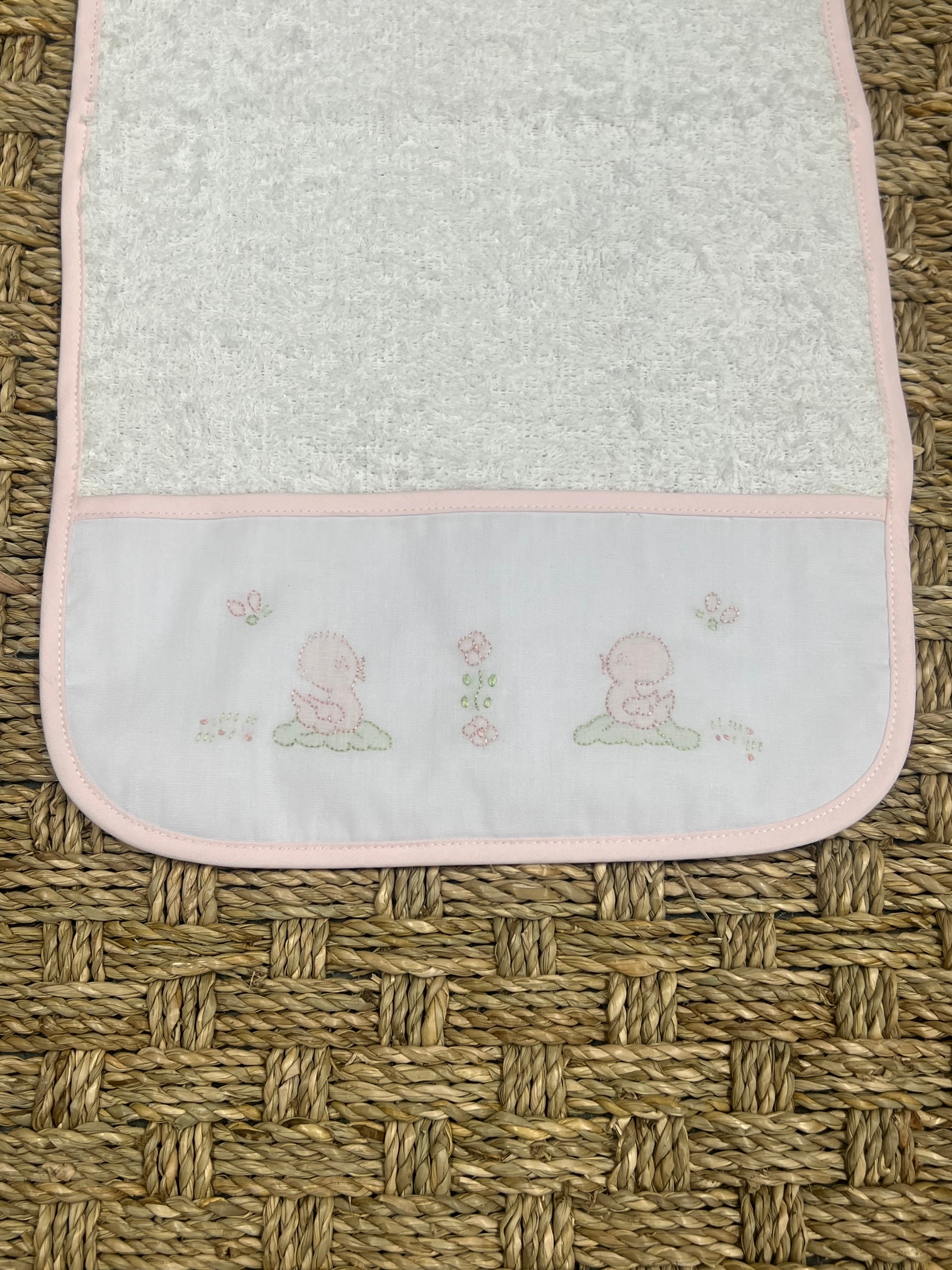 Auraluz Swimming Duck Terry Cloth Burp Cloth