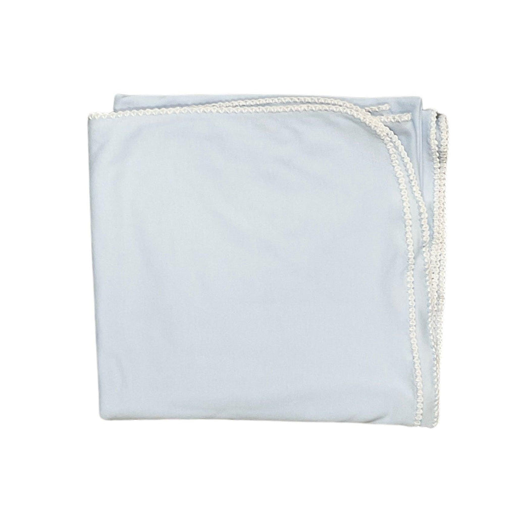 Auraluz Blue Knit Blanket - shopnurseryrhymes