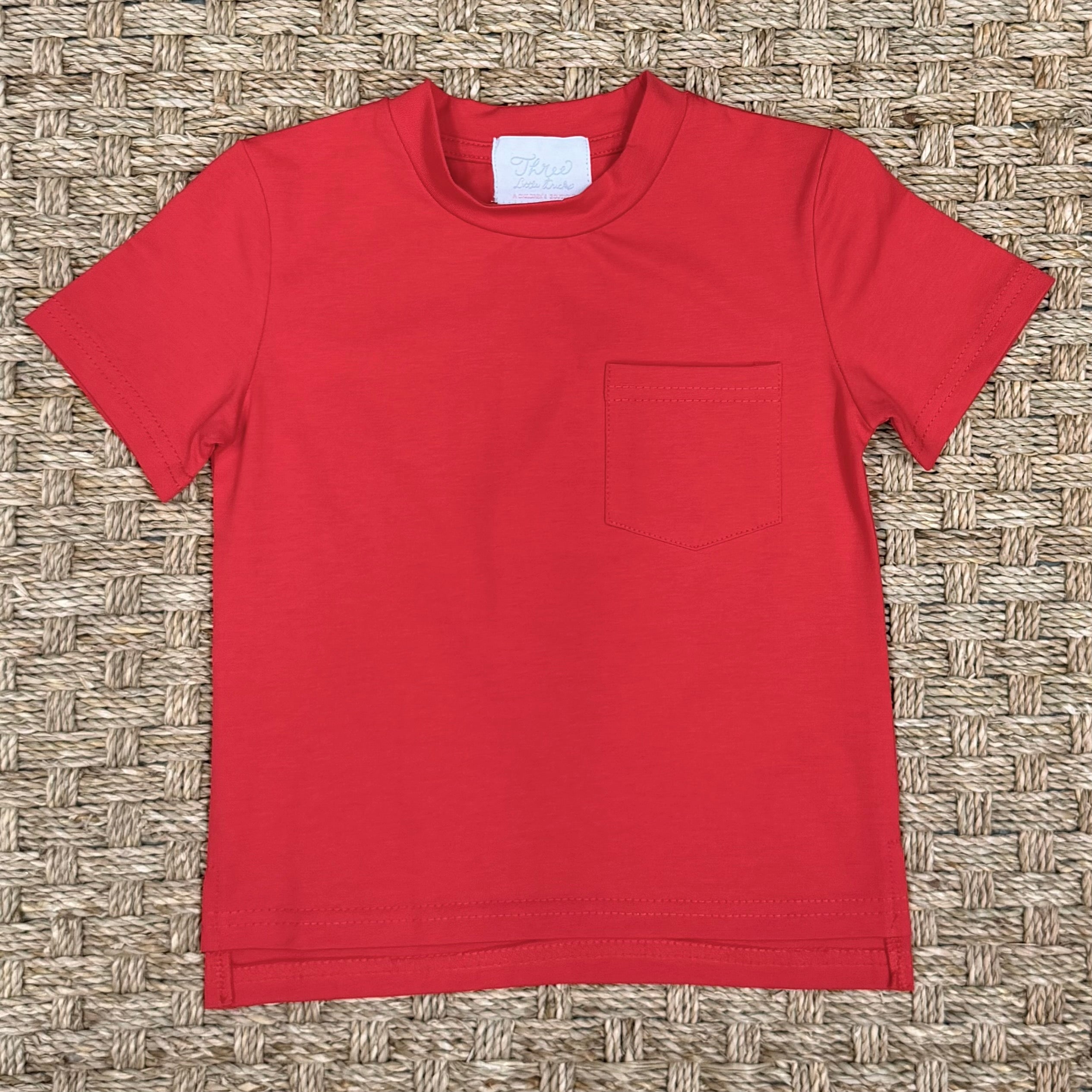 Three Little Ducks Covington Crewneck, Game Day Rutledge Red